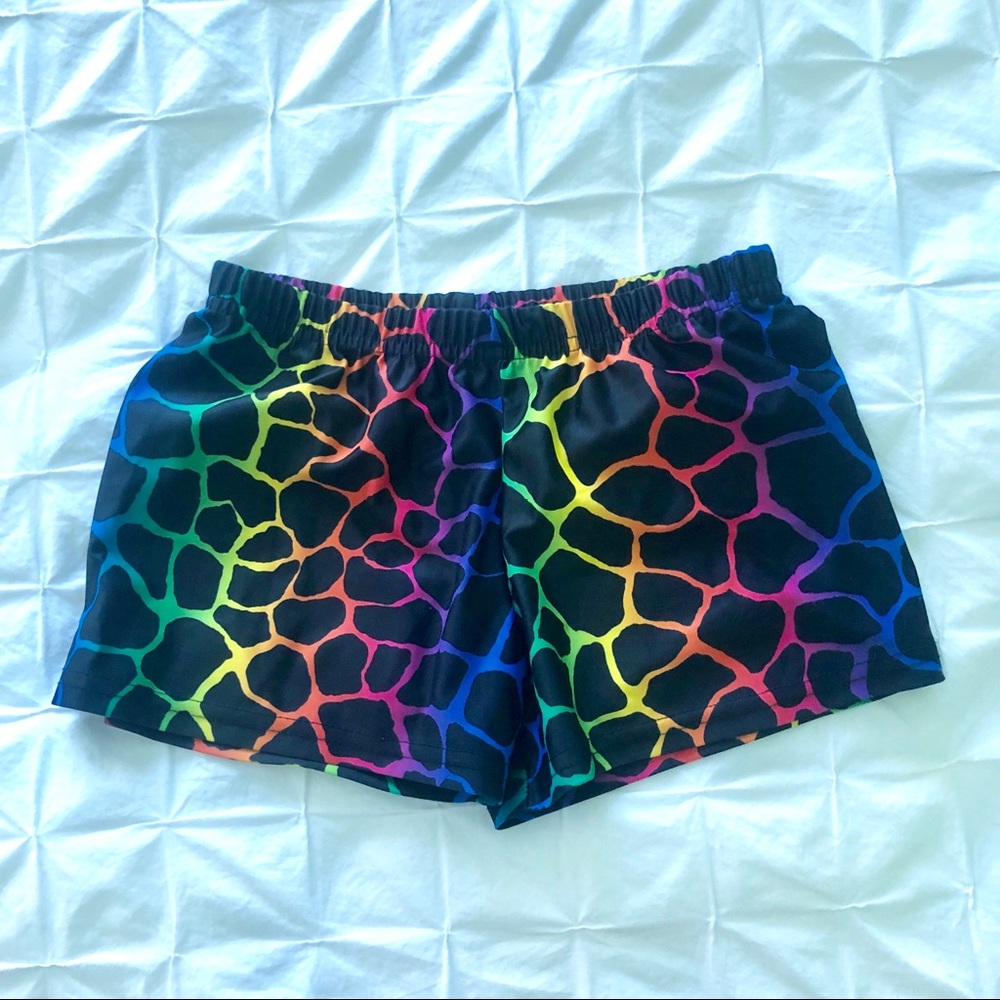 Patterned spandex